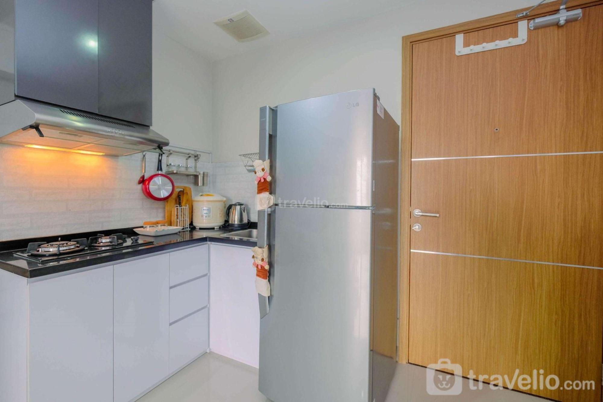 Minimalist&posh 1br The Oasis Cikarang By Travelio Apartemen