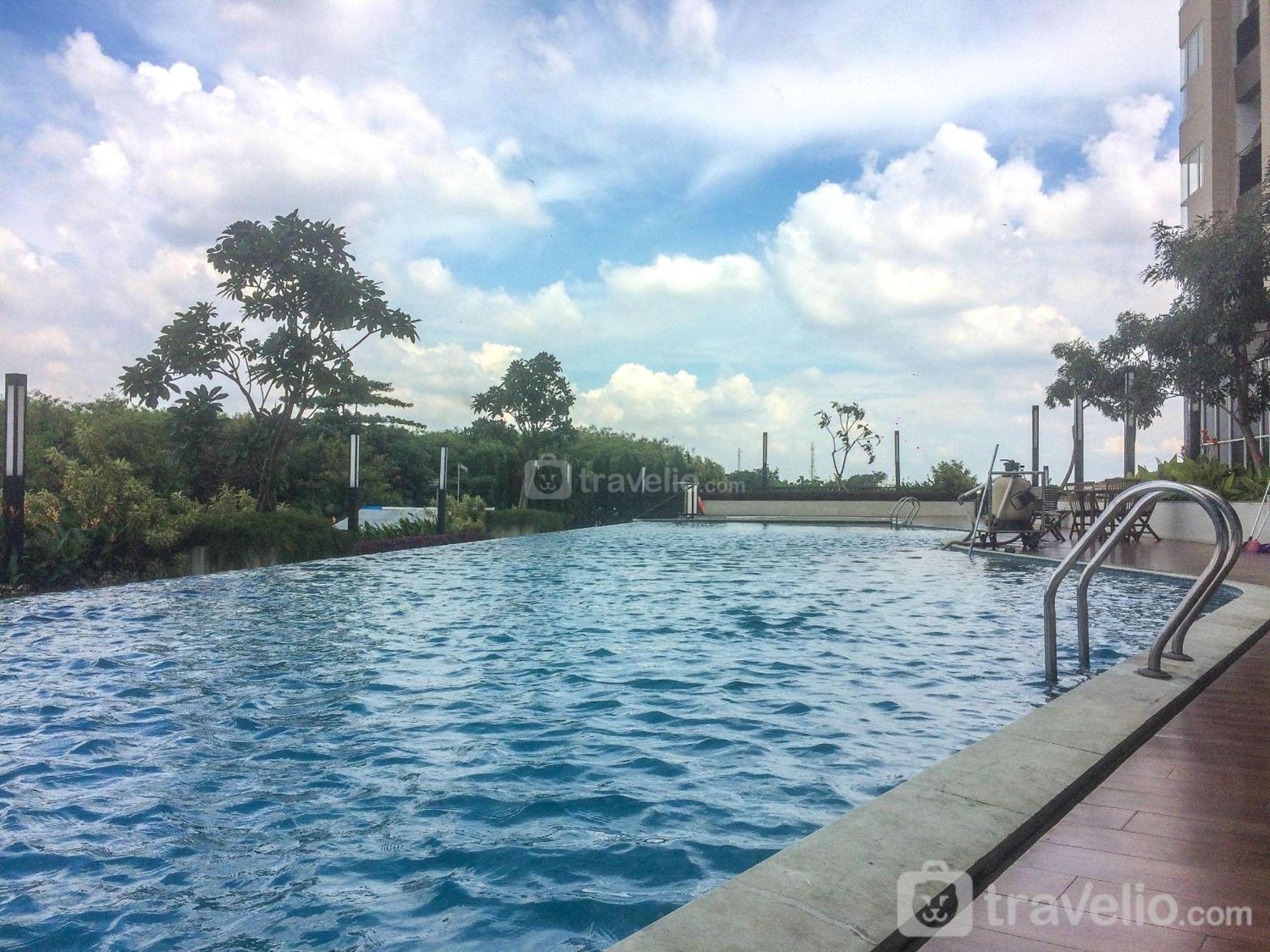 Minimalist&posh 1br The Oasis Cikarang By Travelio Apartemen Bekasi