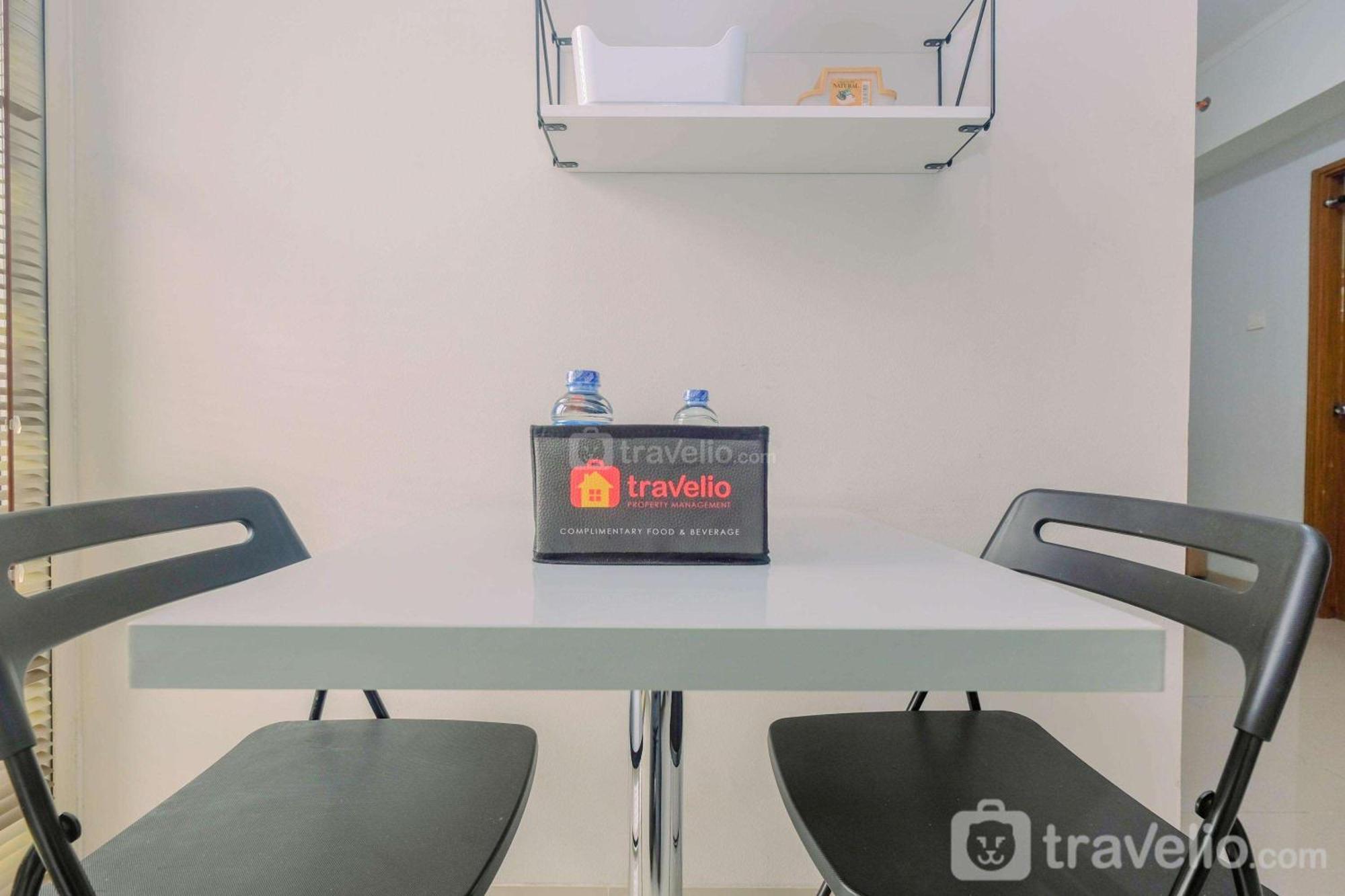 Minimalist&posh 1br The Oasis Cikarang By Travelio *